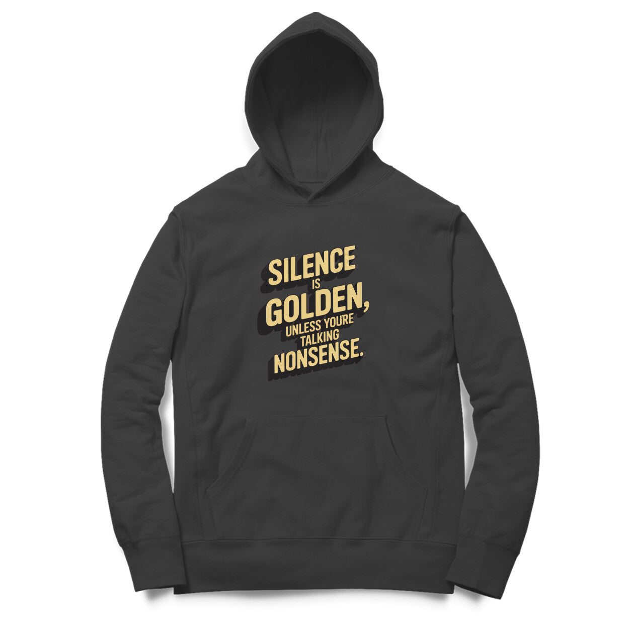 Silence Is Golden | Hoodie