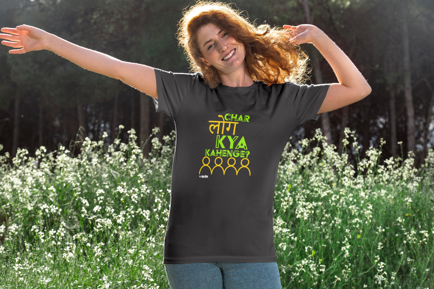 Char Log Kya Kahenge | Unisex T-Shirt