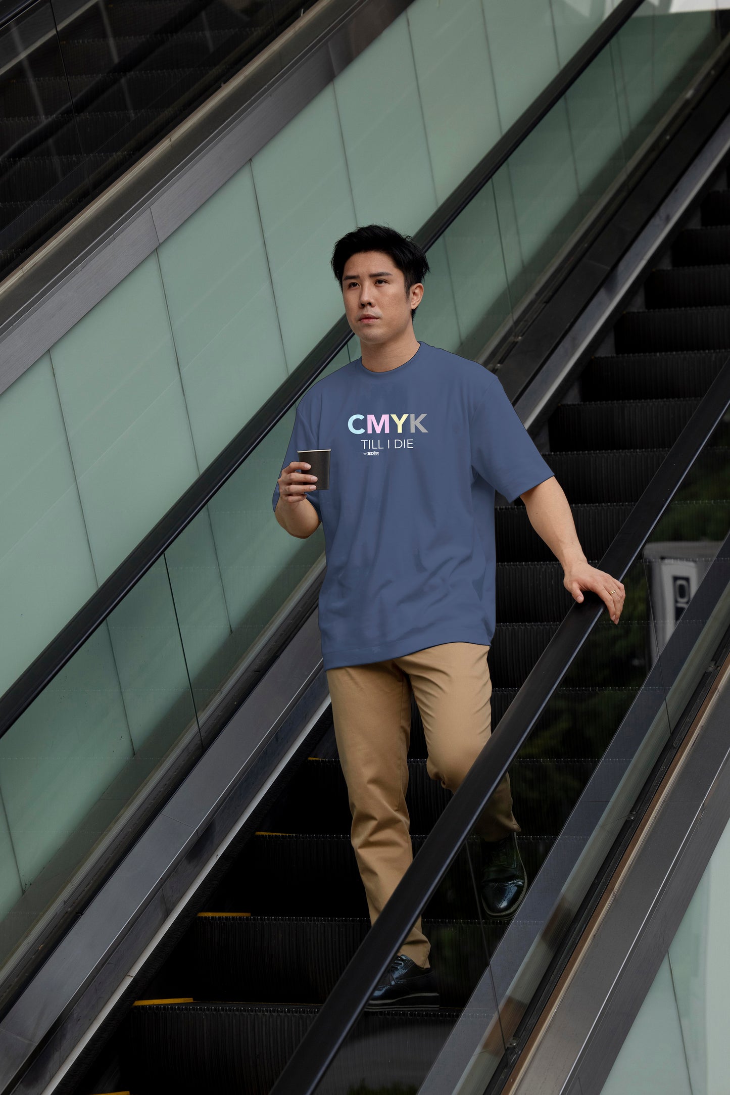 CMYK Till I Die | Oversized Unisex T-Shirt