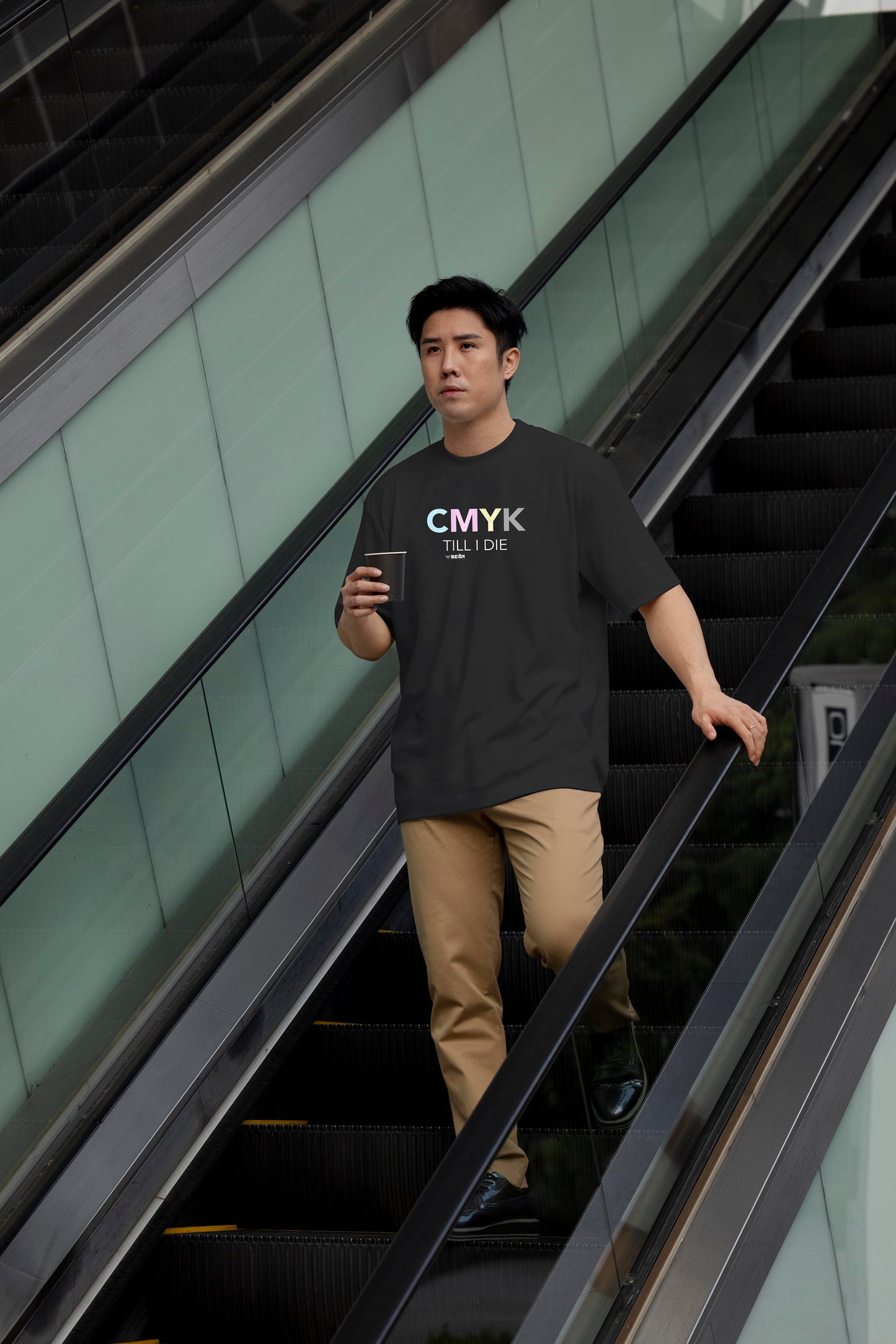 CMYK Till I Die  |  Oversized Unisex T-Shirt