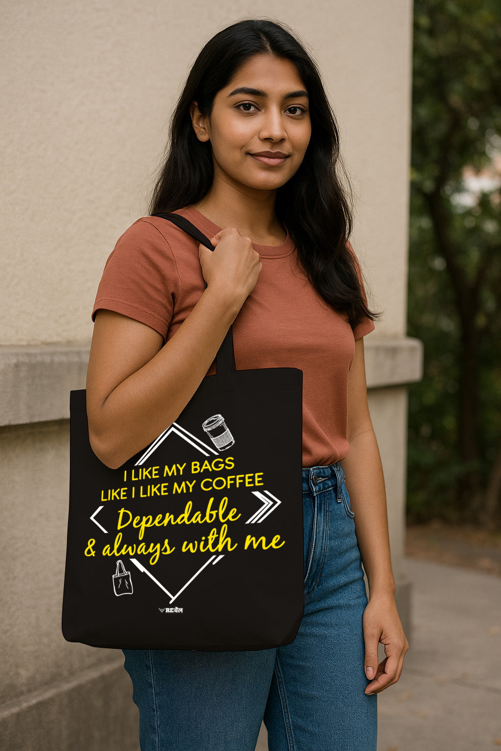 I Like My Bags Like I Like My Coffee  |  Tote Bag