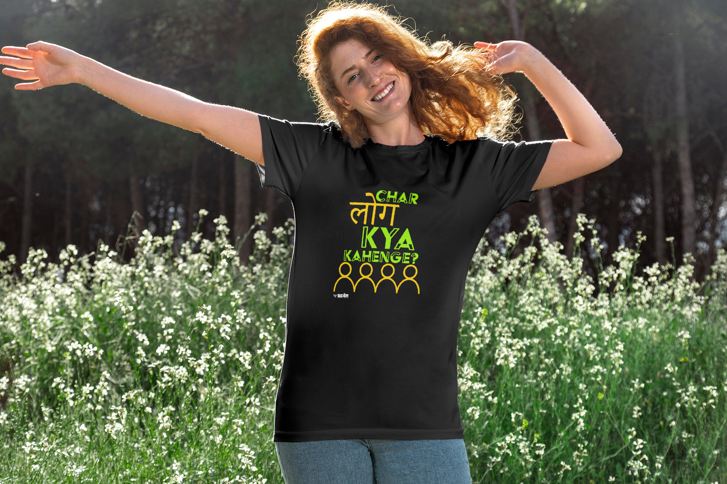 Char Log Kya Kahenge  |  Unisex T-Shirt