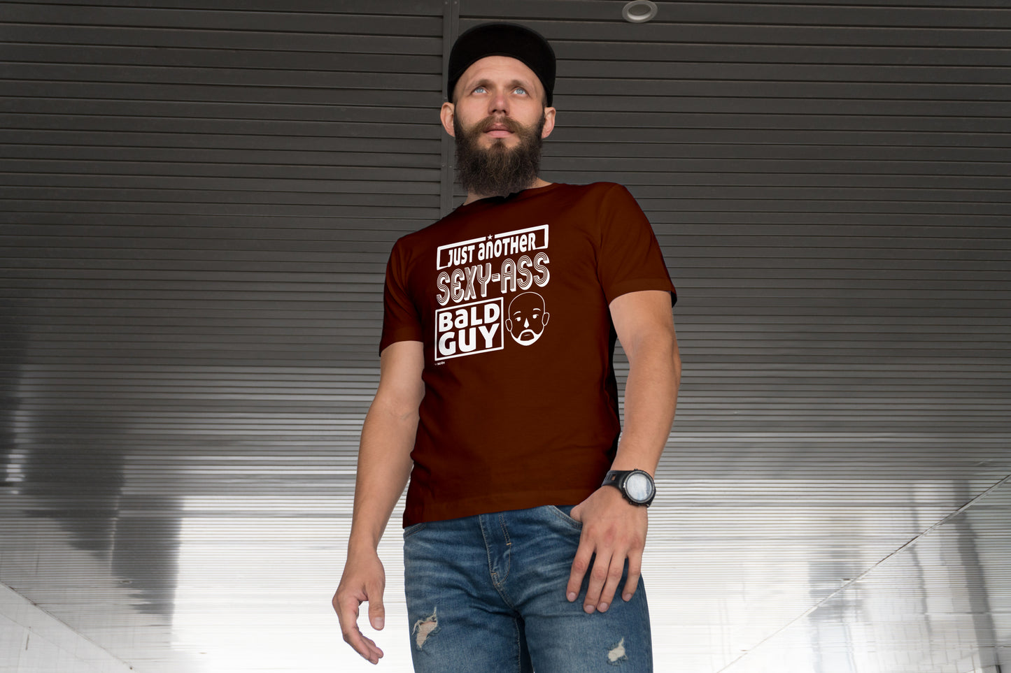 Just Another Sexy-Ass Bald Guy  |  Unisex T-Shirt