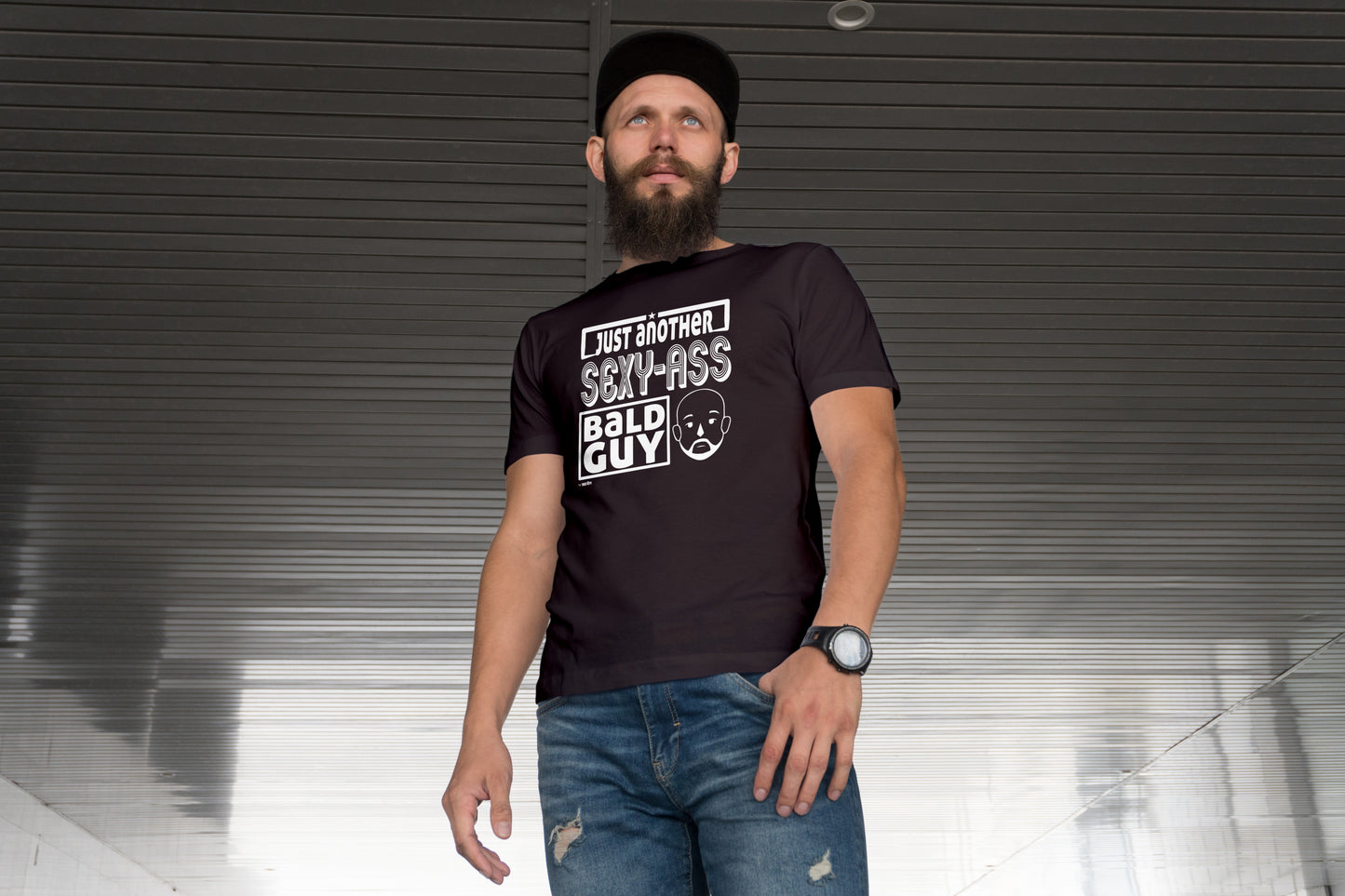 Just Another Sexy-Ass Bald Guy  |  Unisex T-Shirt
