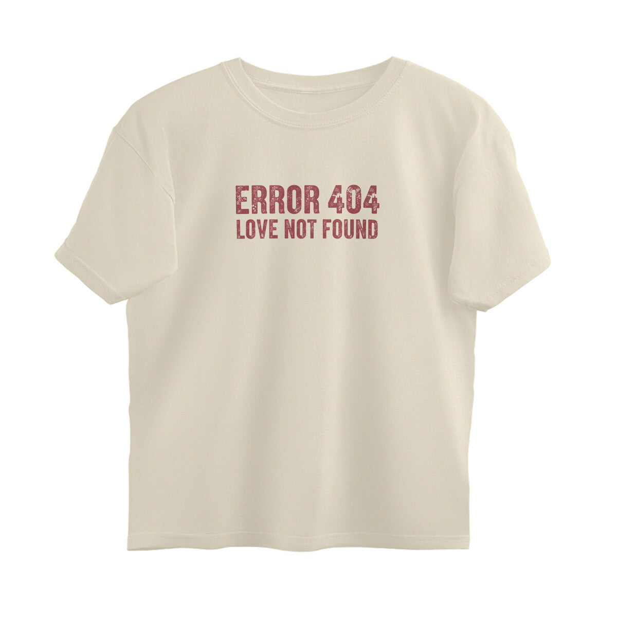 Error 404 : Love Not Found  |  Oversized T-Shirt