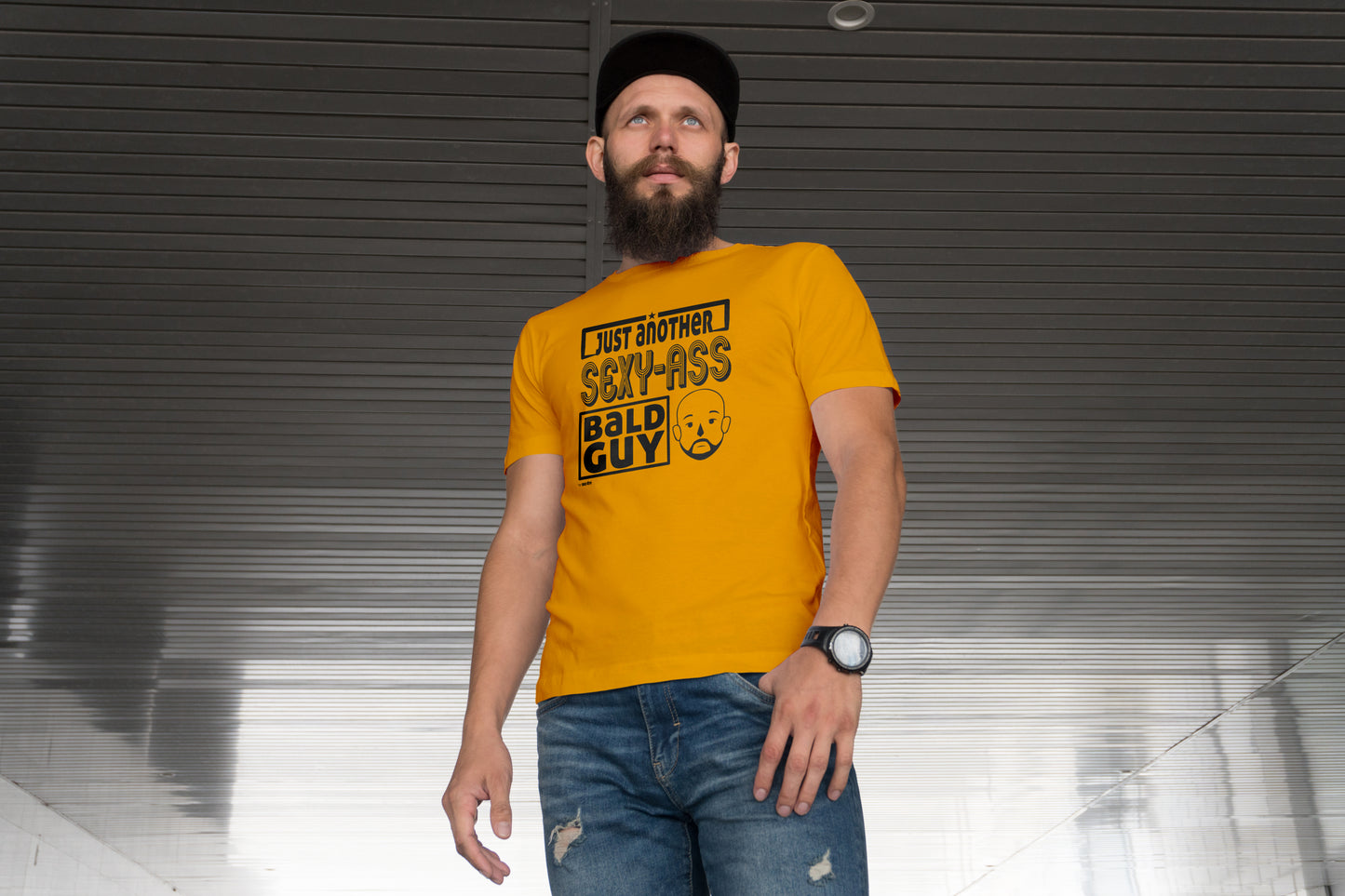 Just Another Sexy-Ass Bald Guy  |  Unisex T-Shirt