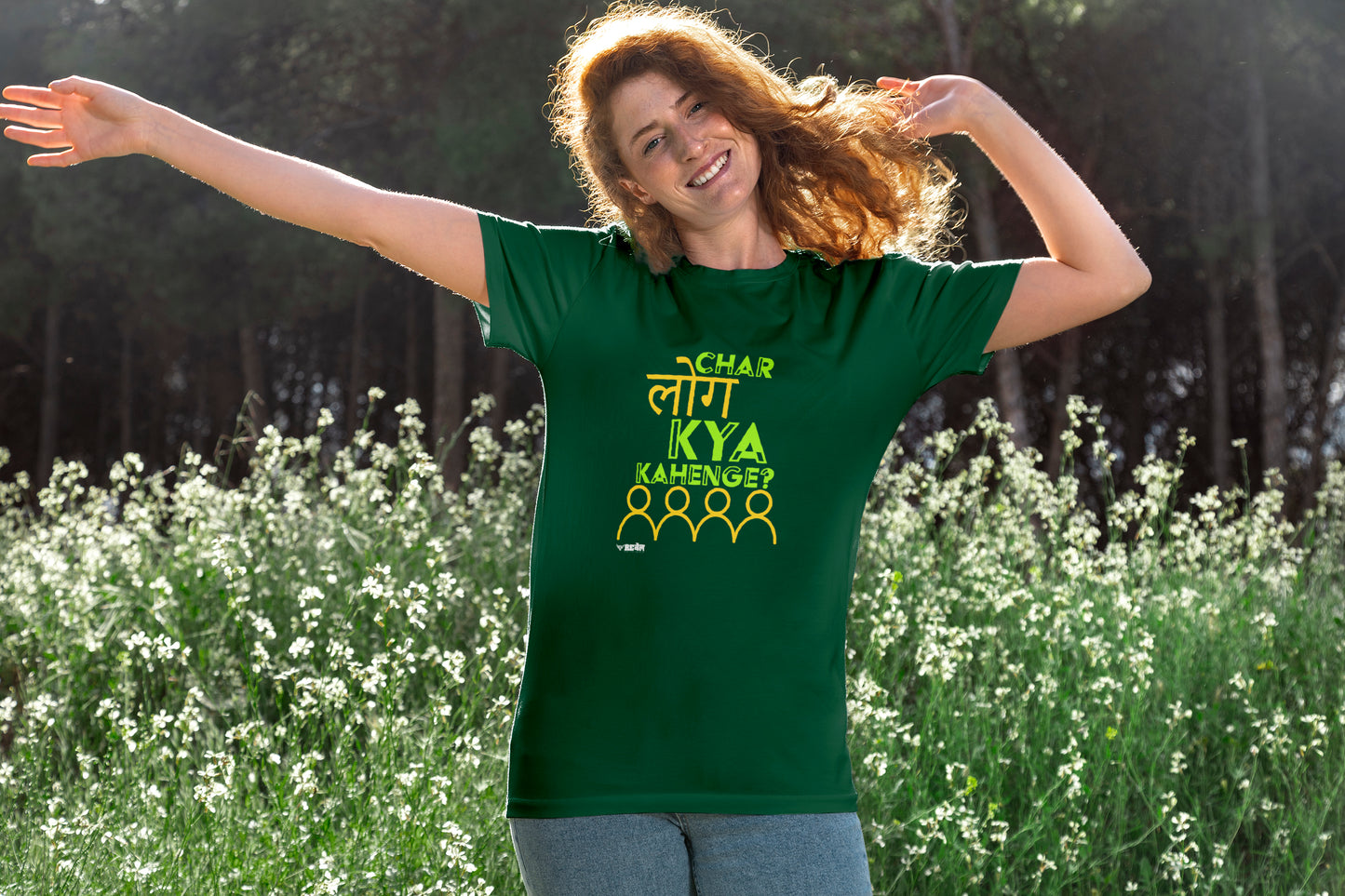 Char Log Kya Kahenge  |  Unisex T-Shirt