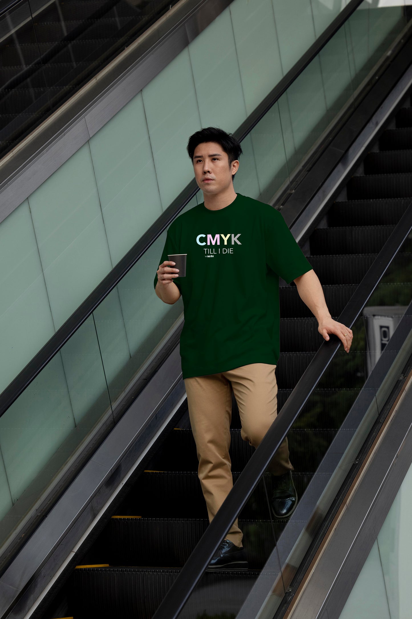 CMYK Till I Die  |  Oversized Unisex T-Shirt