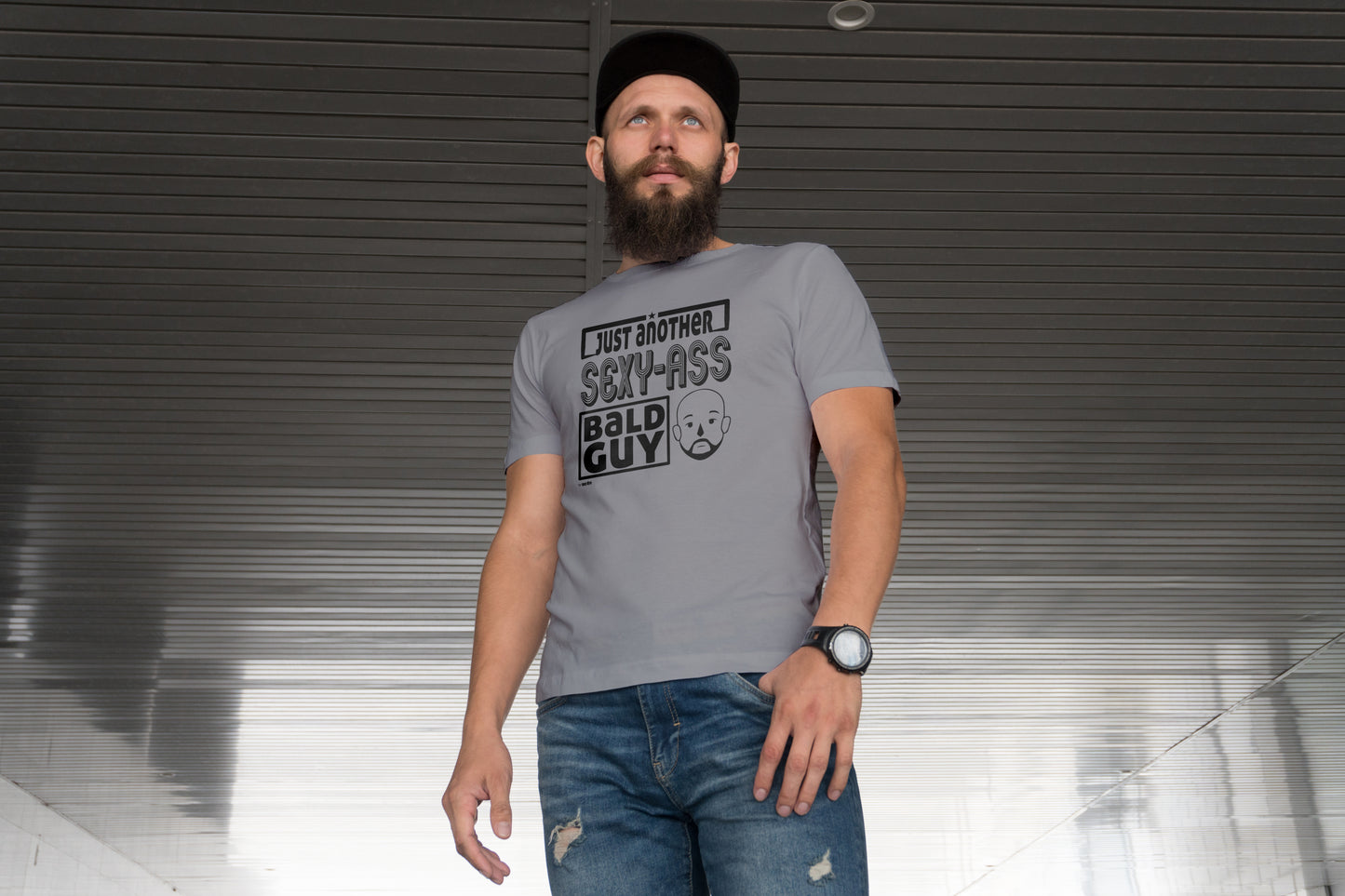 Just Another Sexy-Ass Bald Guy  |  Unisex T-Shirt