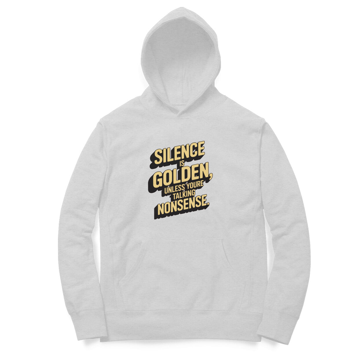 Silence Is Golden | Hoodie