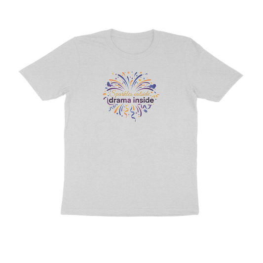 Sparkles Outside. Drama Inside  |  Unisex T-Shirt