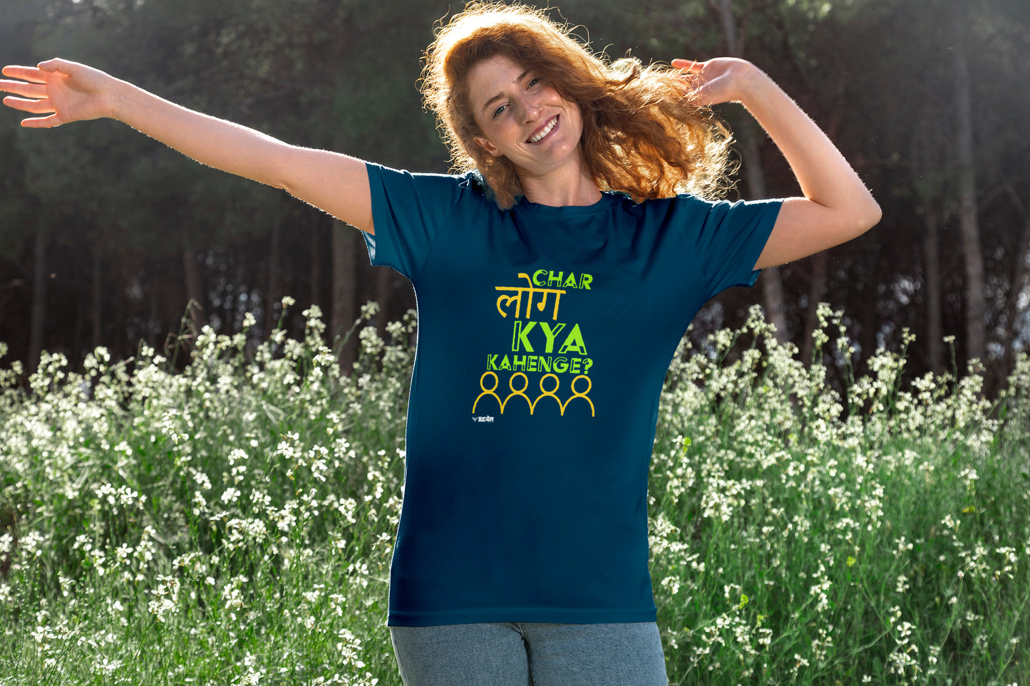 Char Log Kya Kahenge  |  Unisex T-Shirt