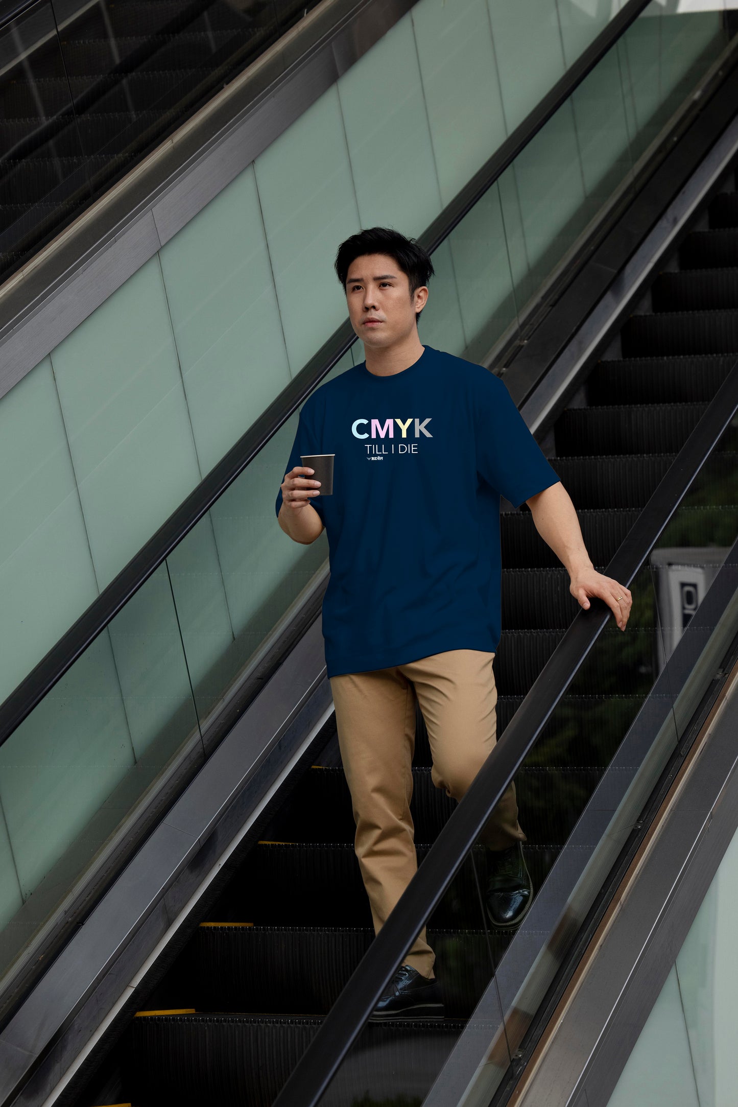 CMYK Till I Die  |  Oversized Unisex T-Shirt