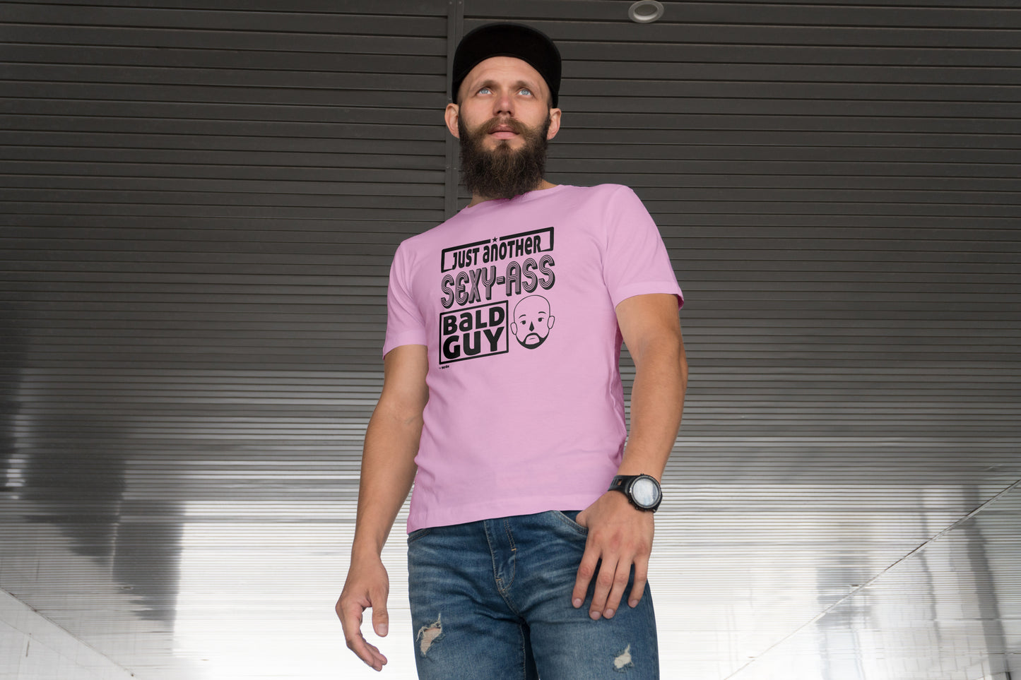 Just Another Sexy-Ass Bald Guy  |  Unisex T-Shirt