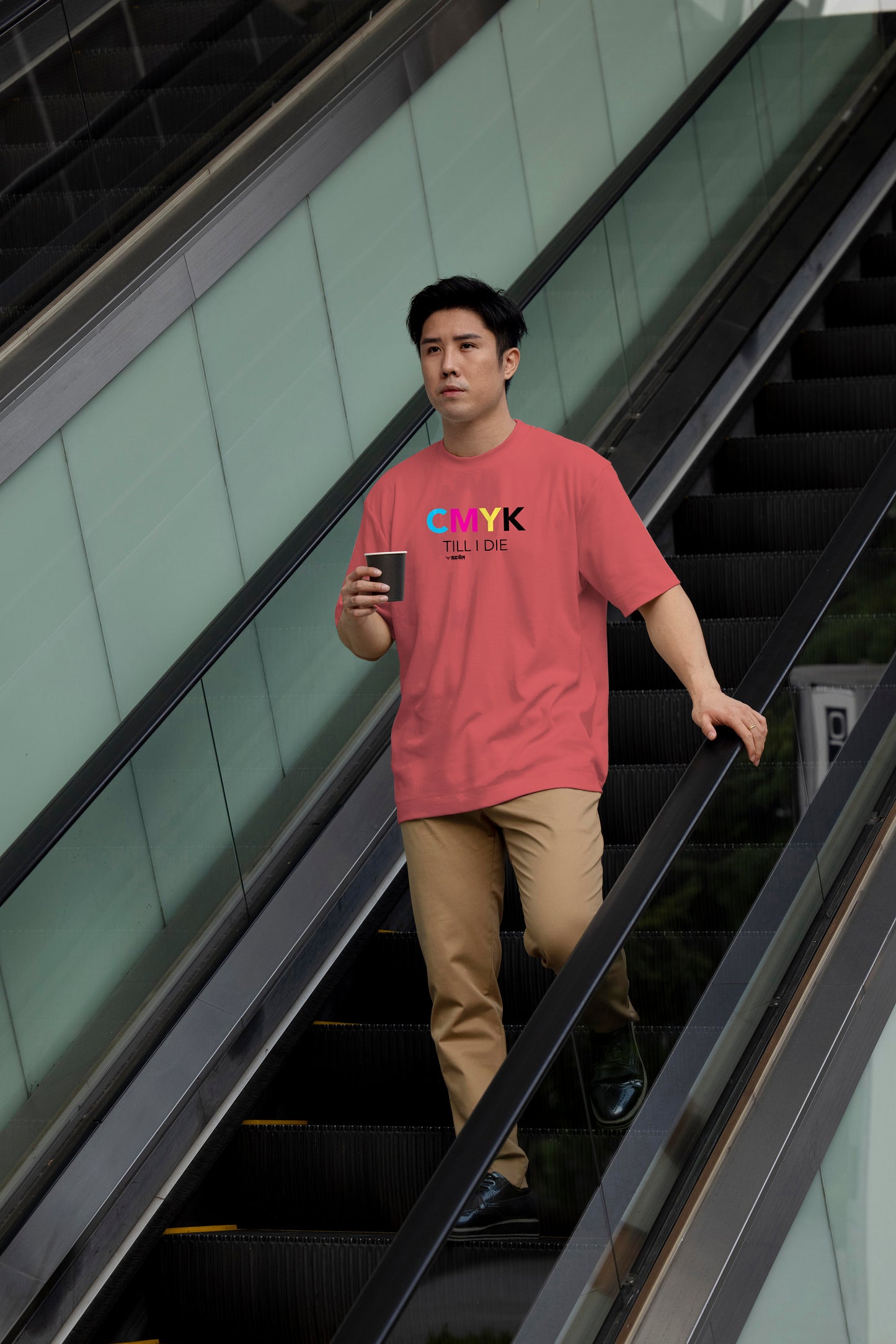 CMYK Till I Die  |  Oversized Unisex T-Shirt