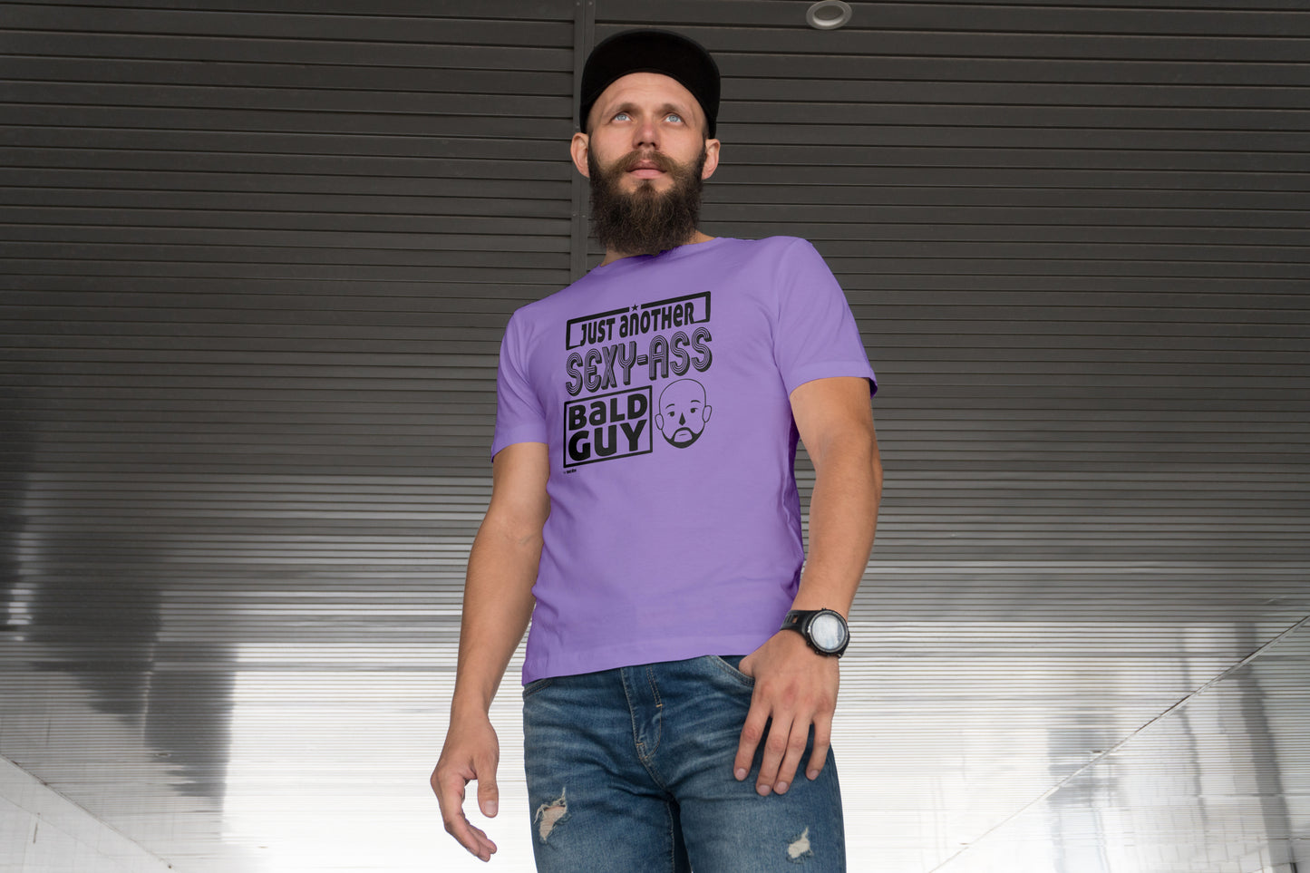 Just Another Sexy-Ass Bald Guy  |  Unisex T-Shirt