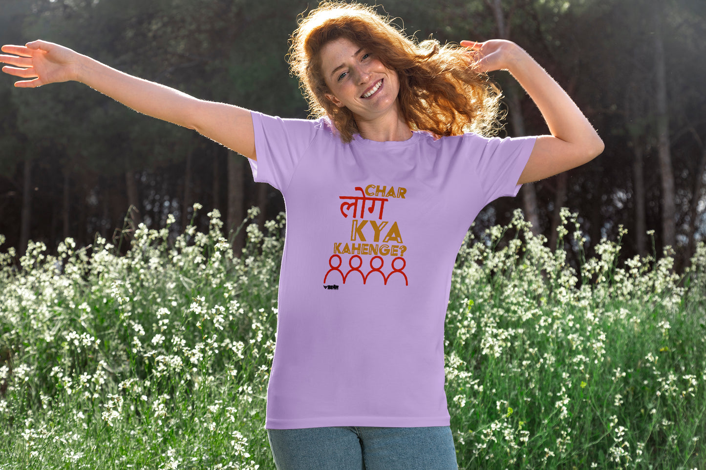 Char Log Kya Kahenge  |  Unisex T-Shirt