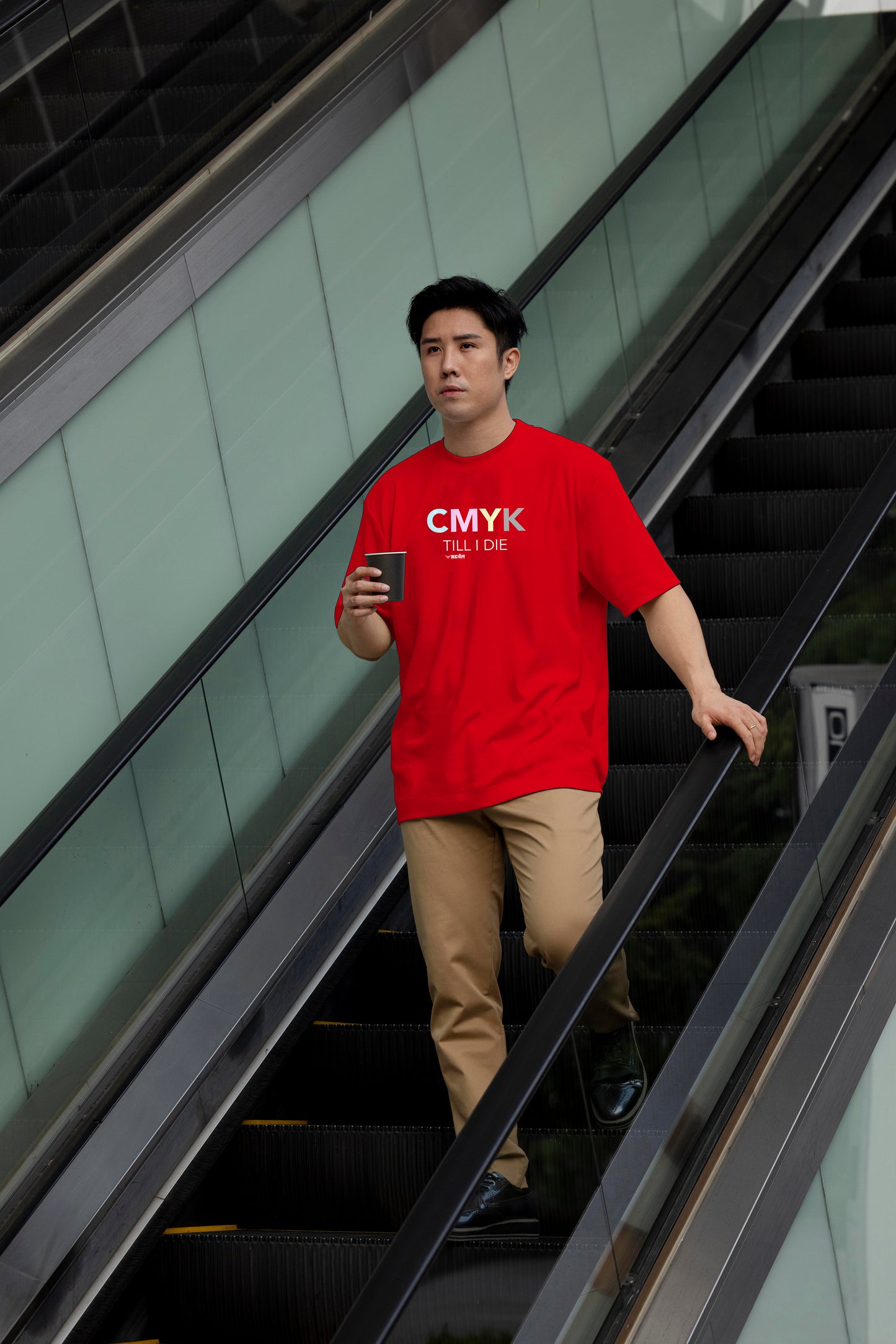 CMYK Till I Die  |  Oversized Unisex T-Shirt