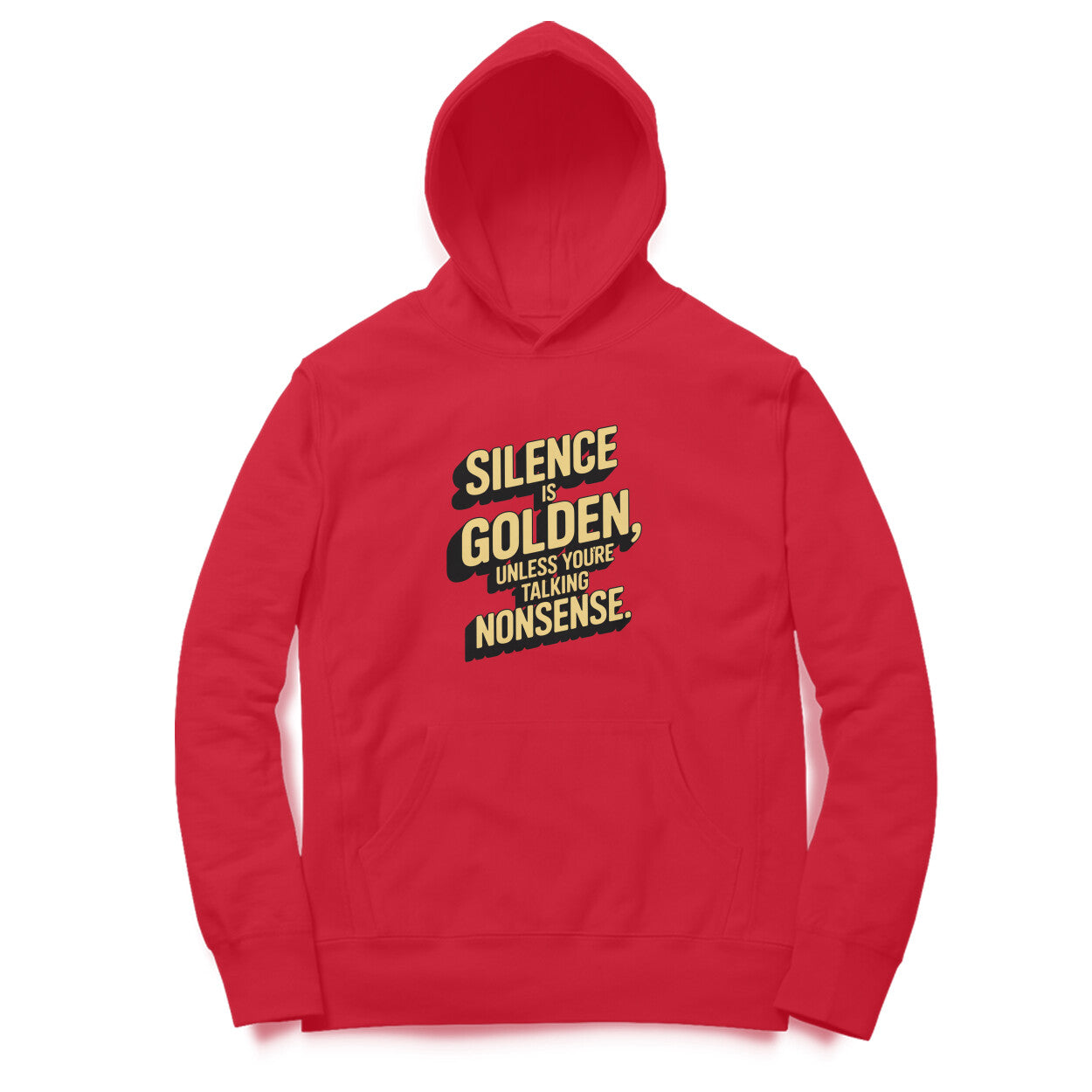 Silence Is Golden | Hoodie