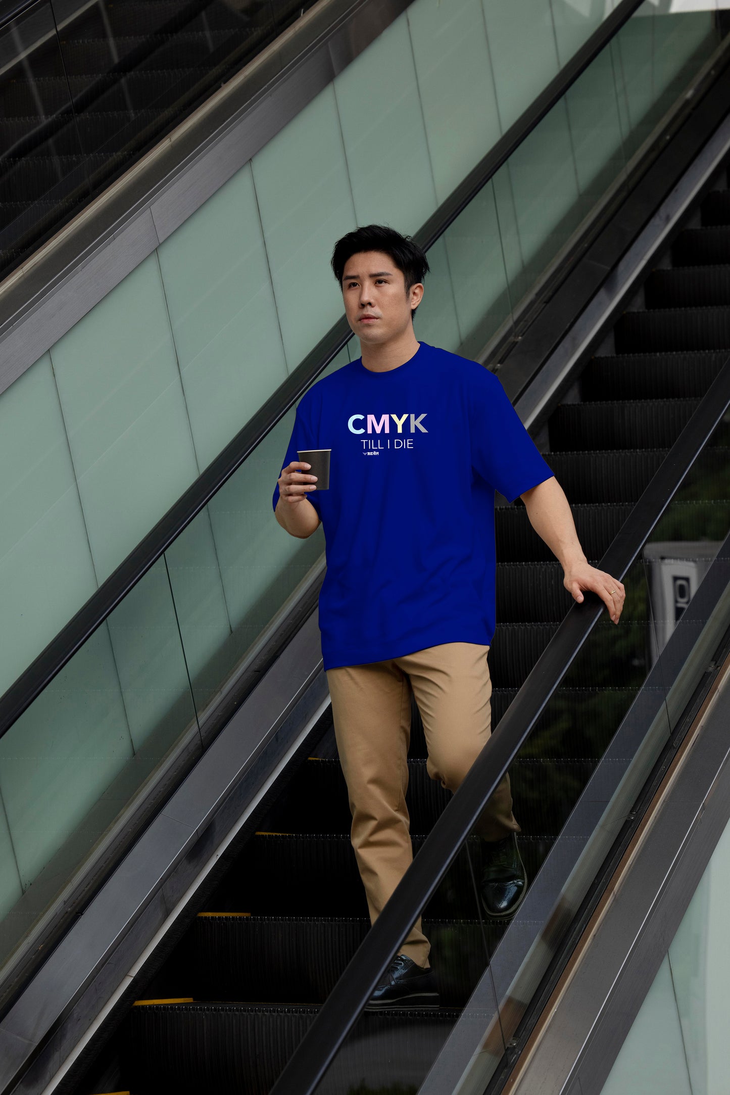 CMYK Till I Die  |  Oversized Unisex T-Shirt