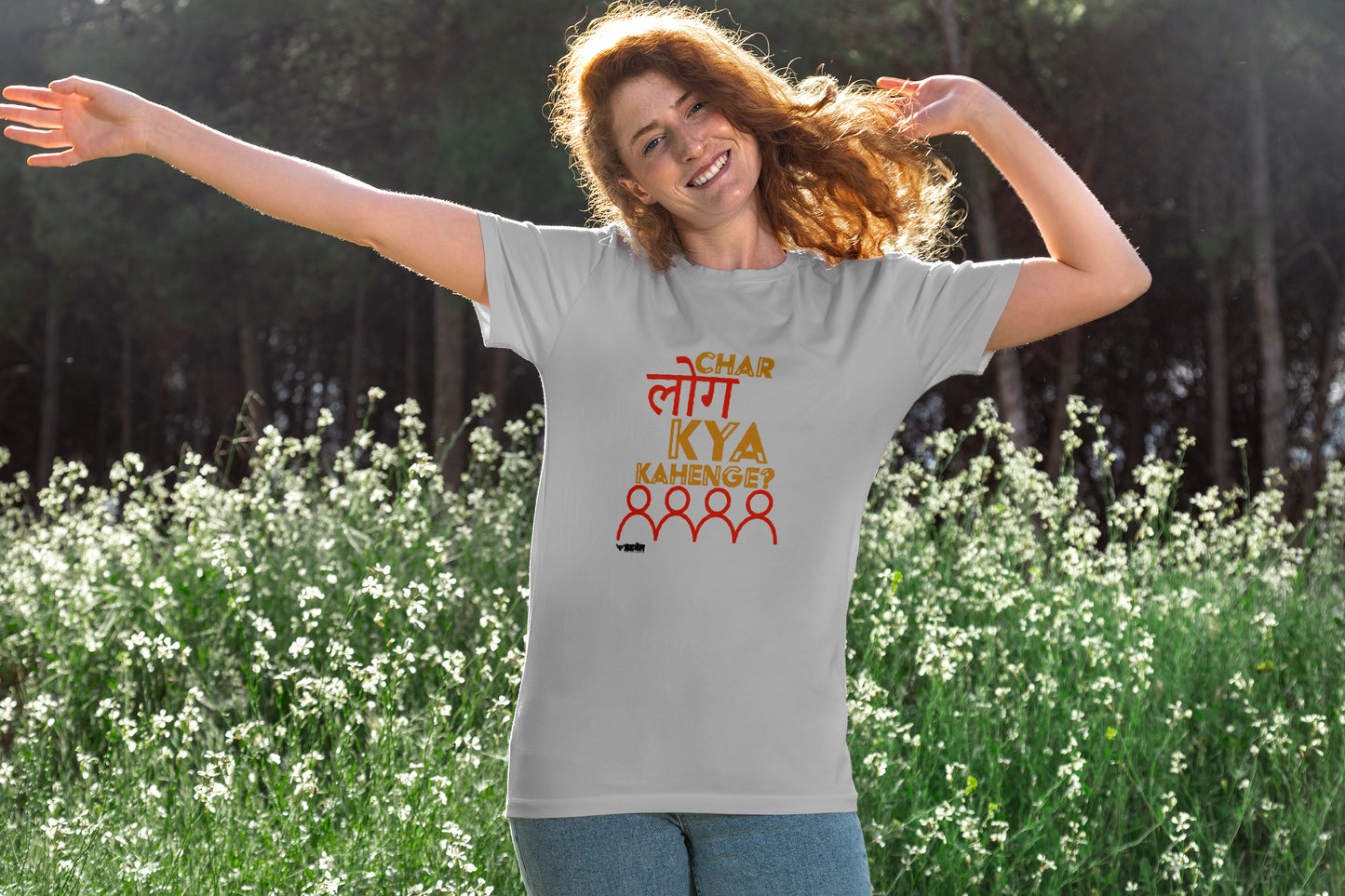 Char Log Kya Kahenge  |  Unisex T-Shirt