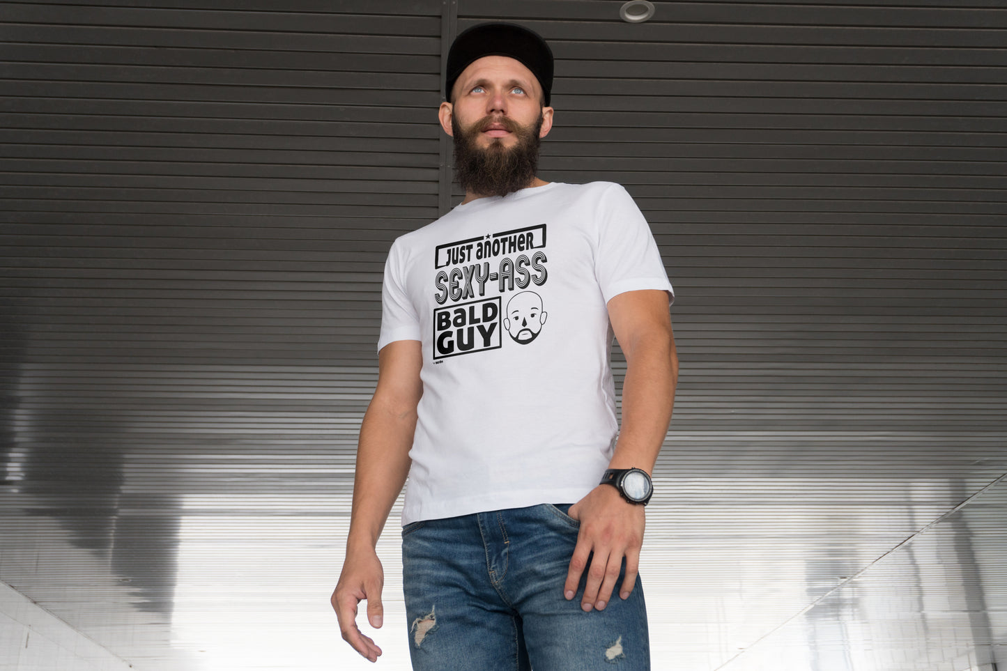 Just Another Sexy-Ass Bald Guy  |  Unisex T-Shirt