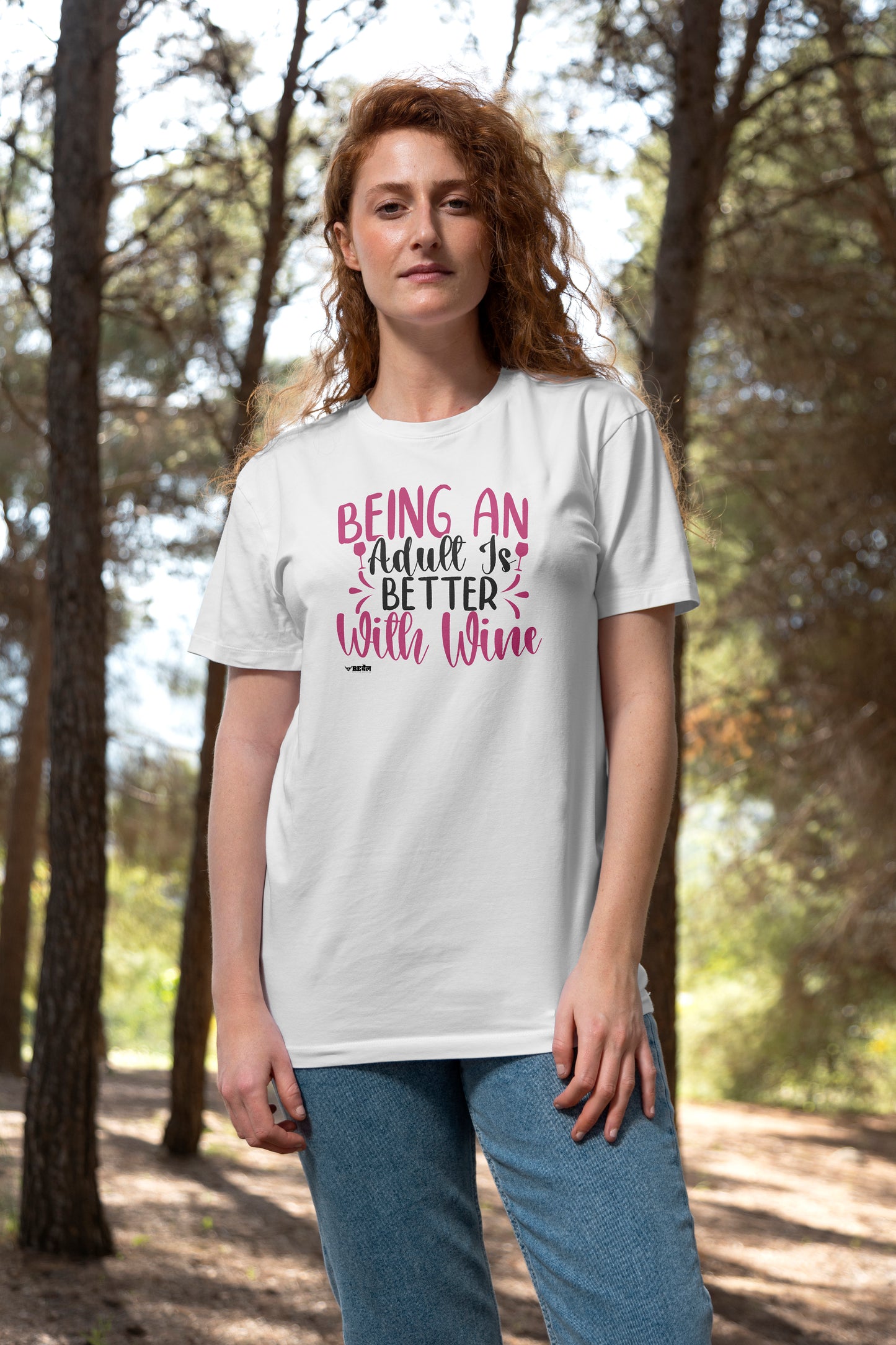 Being An Adult Is Better With Wine  |  Unisex T-Shirt
