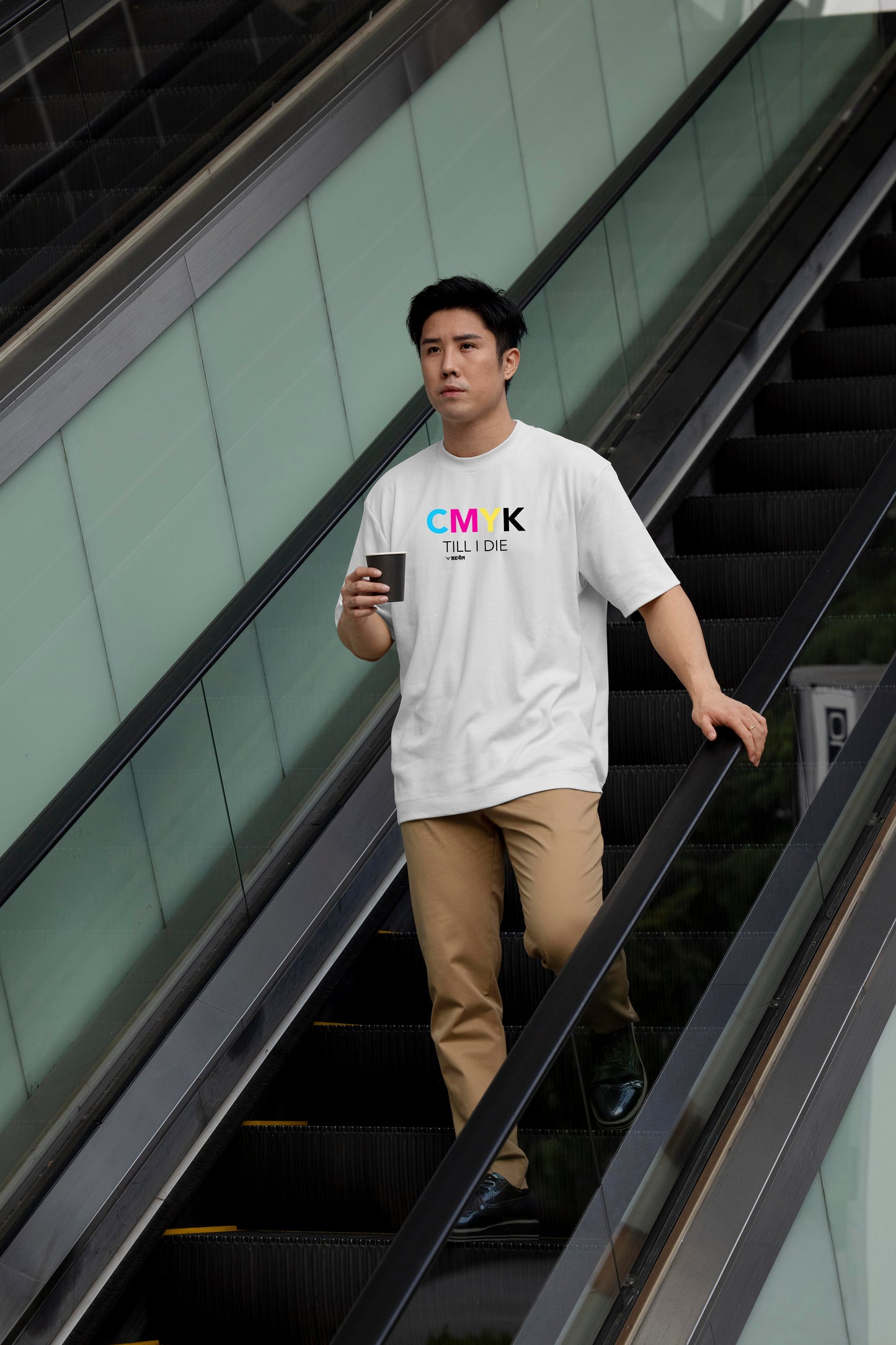 CMYK Till I Die  |  Oversized Unisex T-Shirt