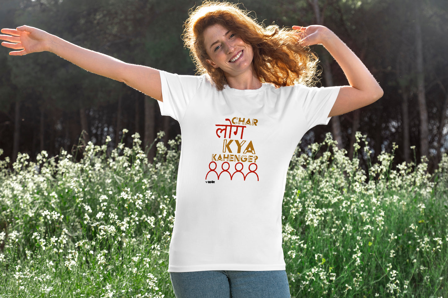 Char Log Kya Kahenge  |  Unisex T-Shirt